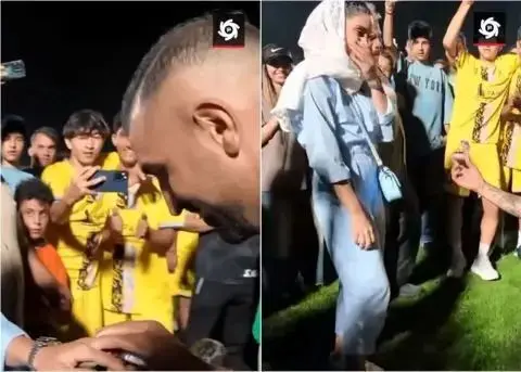 فرشاد قاسمی در جشن صعود فرد البرز از همسر آینده‌اش خواستگاری کرد! + ویدئو