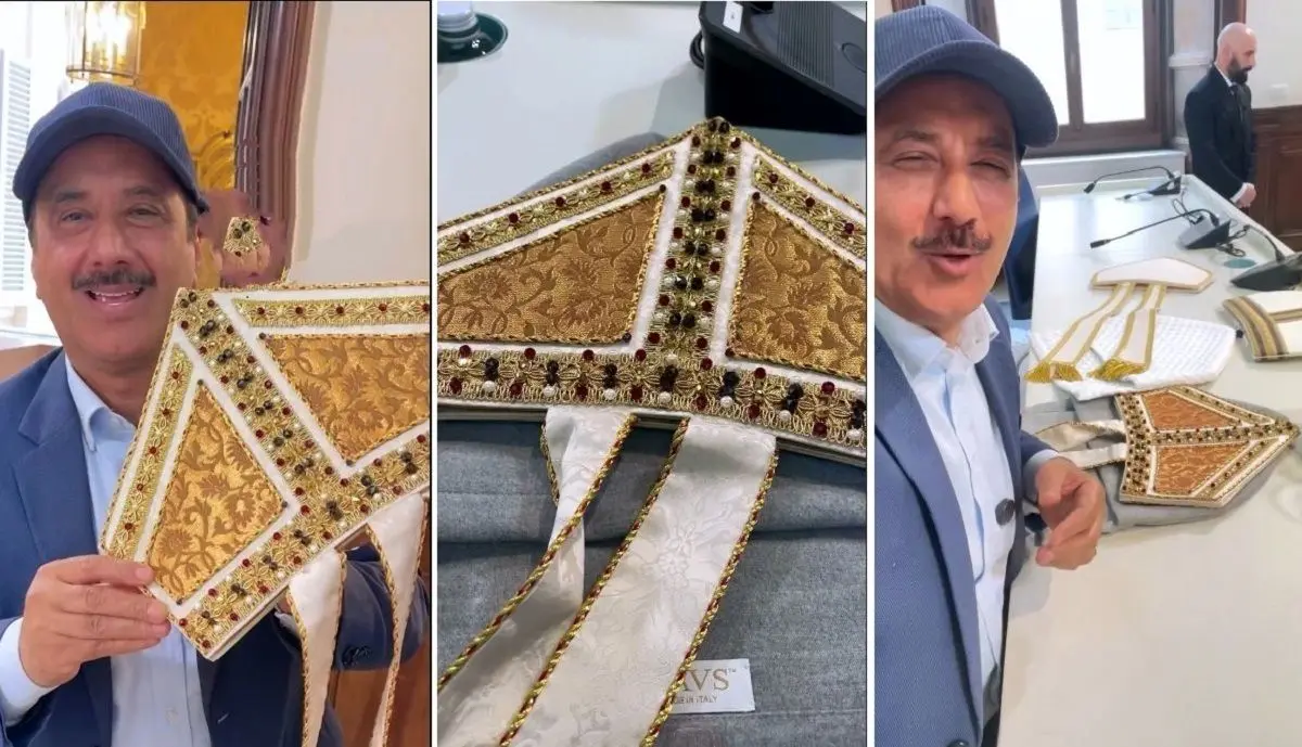 آیا می‌دانستید نام کلاه پاپ، کلمه ایرانی است؟ + ویدئو