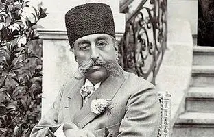 مظفرالدین‌شاه در کنار تزار روسیه
