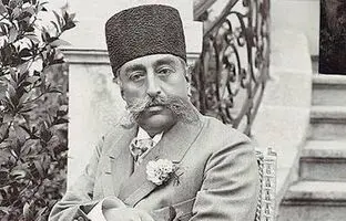 مظفرالدین‌شاه در کنار تزار روسیه