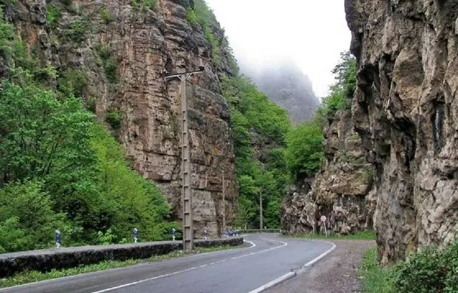 ایران قدیم؛ نمایی متفاوت از جاده «چالوس»؛ سال 39 + تصویر