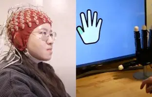 توسعه اولین دست رباتیک جهان که تنها با ذهن کنترل انگشتان را ممکن می‌کند + ویدئو