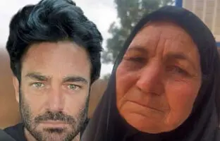  تماس تصویری رضا گلزار با مادر غسال + ویدئو