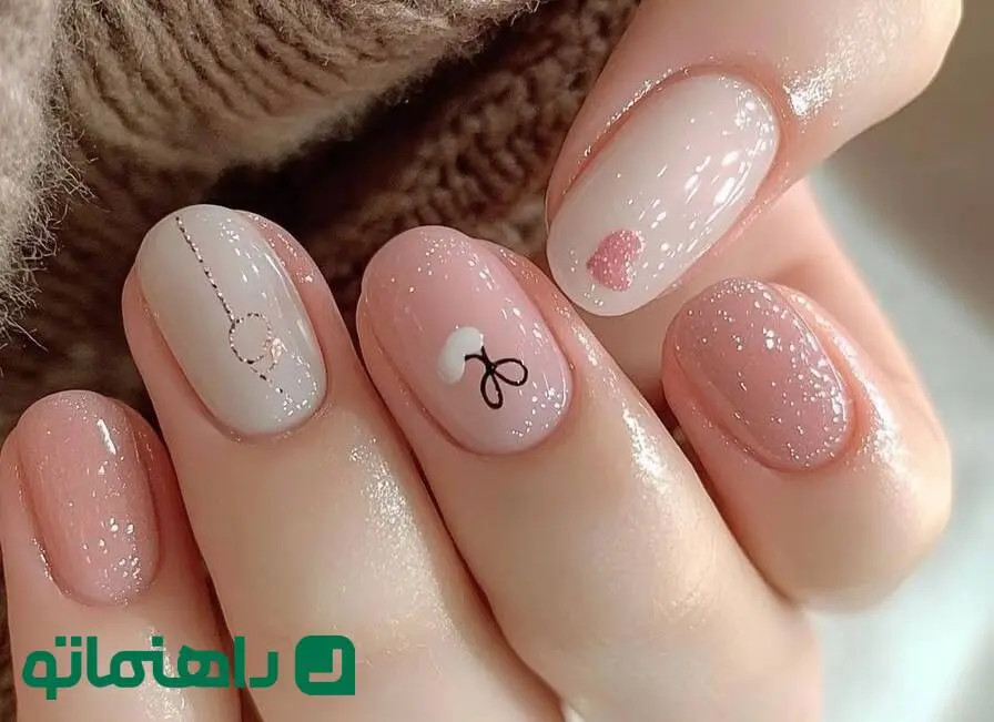 مدل ناخن ترند ۱۴۰۴؛ ۵ مدل ناخن‌کوتاه و شاین برای استایل‌های شیک و ساده