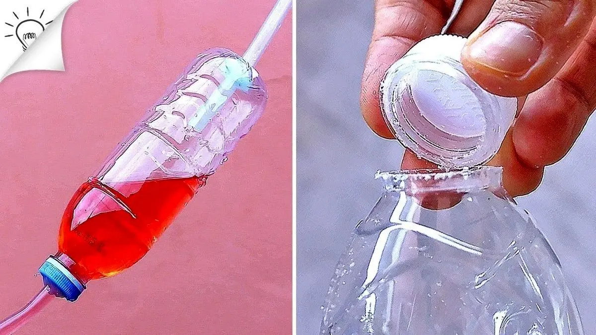 ۳ ایده خلاقانه برای تبدیل بطری‌های پلاستیکی به وسایل کاربردی + ویدئو