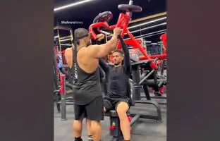 تمرین مشترک سیدحسین‌ حسینی و هادی‌ چوپان + ویدئو