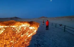 دروازه جهنم در ترکمنستان ؛ رازهایی از دوران اتحاد جماهیر شوروی + ویدئو
