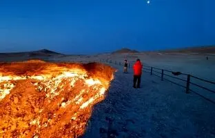 دروازه جهنم در ترکمنستان ؛ رازهایی از دوران اتحاد جماهیر شوروی + ویدئو