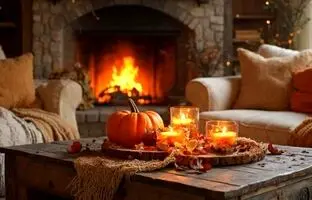 چند ایده ساده و ارزان برای گرم کردن فضای خانه در پاییز