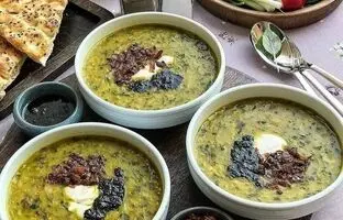 طرز تهیه آش برنج اصیل با طعم بی نظیر برای پاییز