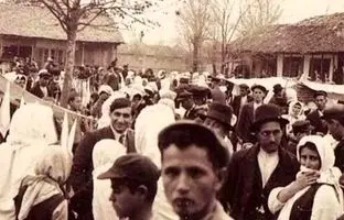 تصاویری از بازار سنتی قدیم سیاهکل سال 1321 خورشیدی 