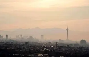 هوای تهران در وضعیت نارنجی
