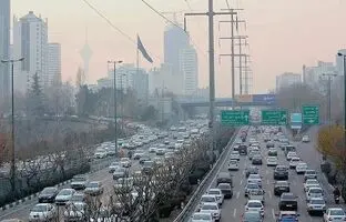 شاخص آلودگی هوای تهران؛ امروز ۲۳ بهمن
