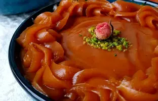 خوشمزه بپزید؛ طرز تهیه حلوای نقل دبی (حلوای تافی)
