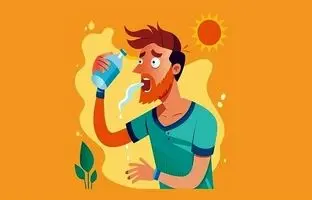 ۵ نشانه که بدن شما کم‌آب شده