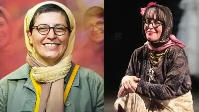 پاپاراتزی ایرانی؛ گریم عجیبِ سوسن پرور در یک نمایش جلب‌توجه کرد 