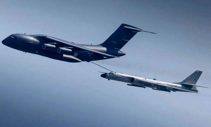 افزایش برد عملیات بمب‌افکن‌های چینی با تانکر هوایی پیشرفته YY-۲۰