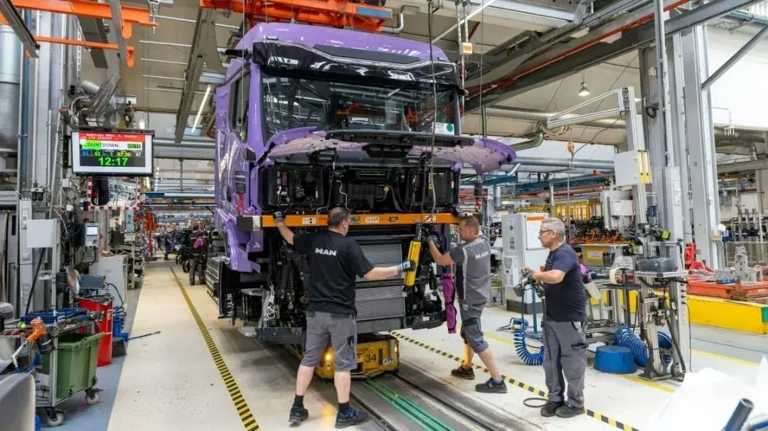 کامیون‌های برقی «مان» وارد خط تولید شدند (+عکس)