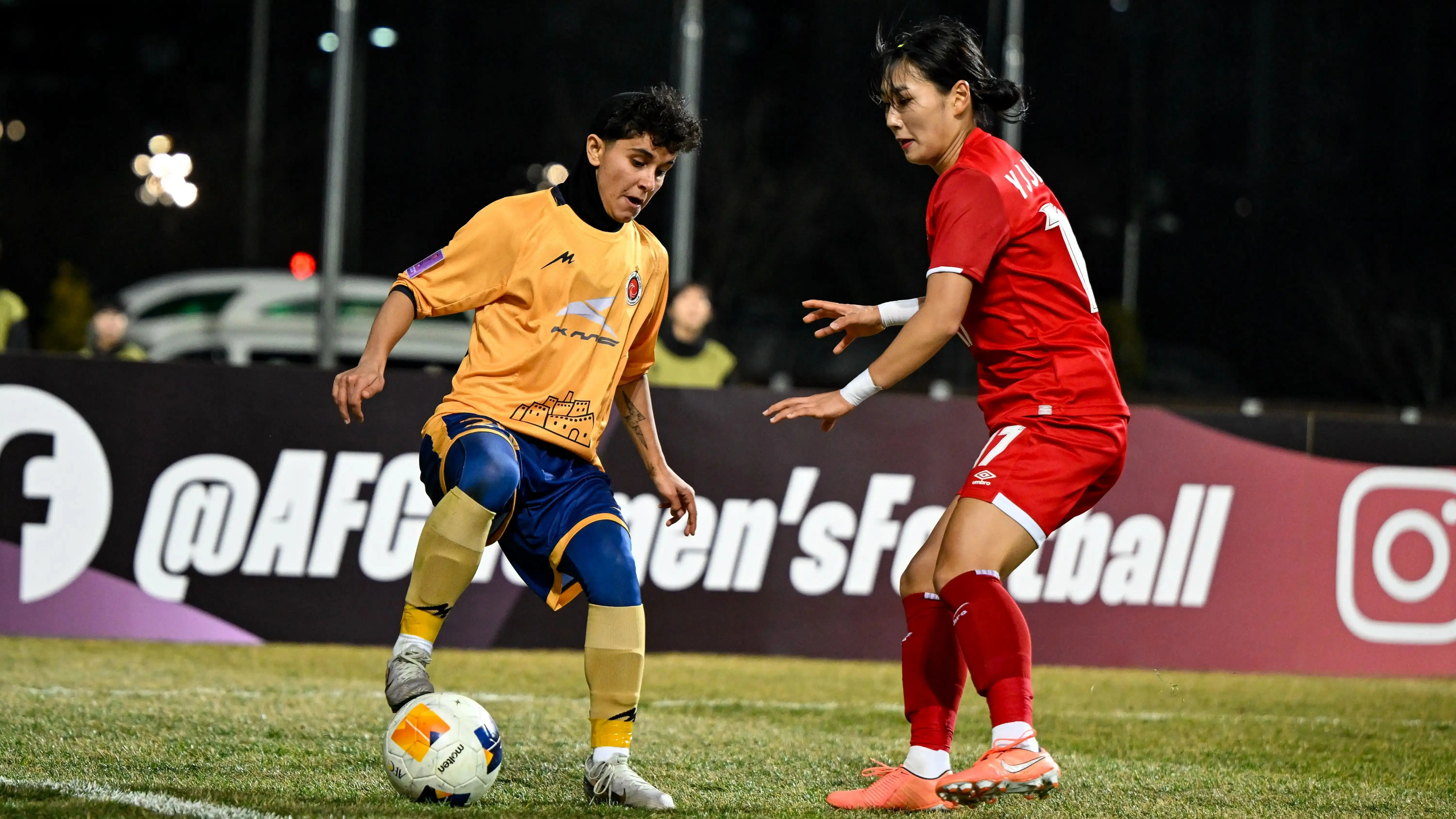 خاتون بم فقط یک شوت از حریف کره‌ای کم داشت!