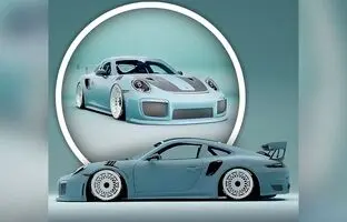 پورشه GT۲ RS با رنگی بسیار کمیاب + ویدئو