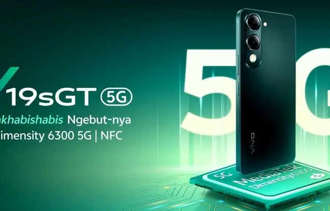 گوشی جدید ویوو Y19s GT 5G با باتری ۵۵۰۰ میلی‌آمپرساعتی معرفی شد