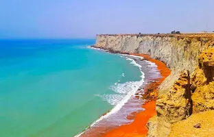 نمای هوایی از زیبایی‌های طبیعت بلوچستان +ویدئو