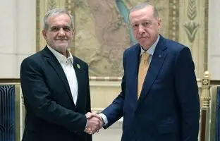 جزئیات دیدار پزشکیان با اردوغان؛ تاکید ترکیه بر افزایش همکاری‌ها برای ثبات منطقه
