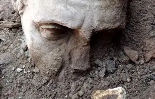 «سر امپراتور» بعد از ۲ هزار سال از زیر خاک بیرون آمد 