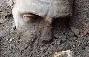  «سر امپراتور» بعد از ۲ هزار سال از زیر خاک بیرون آمد 