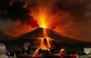 اولین لحظات فوران آتشفشان در اتیوپی +  ویدئو