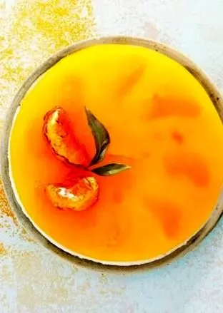 طرز تهیه چیز کیک نارنگی با عطر و بوی بی نظیر