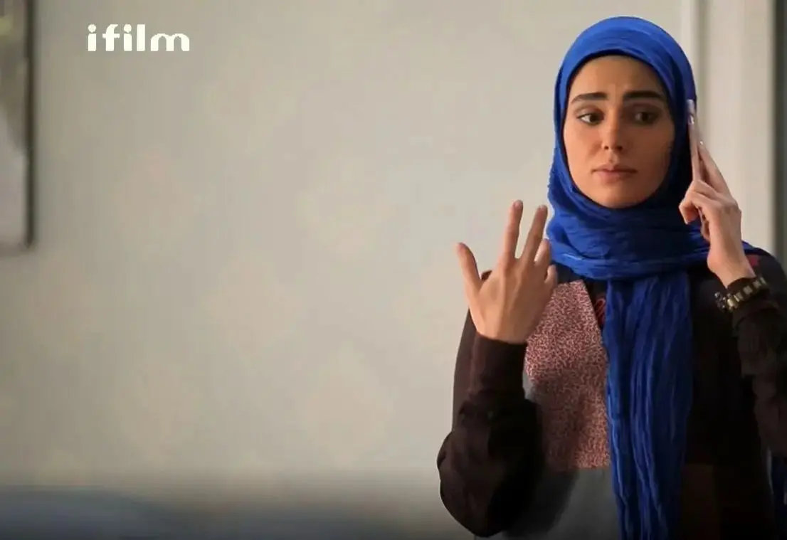  استایل سرخابی «آفرین» سریال آنام 