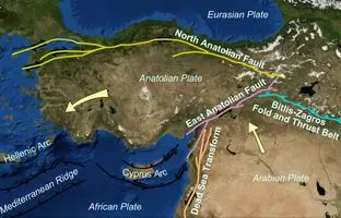 زلزله دیروز ترکیه گسل های ایران را فعال می کند؟