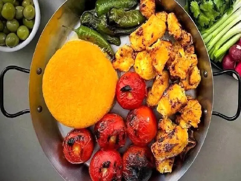 طرز تهیه «جوجه دیگی» در قابلمه بدون نیاز به سیخ و منقل