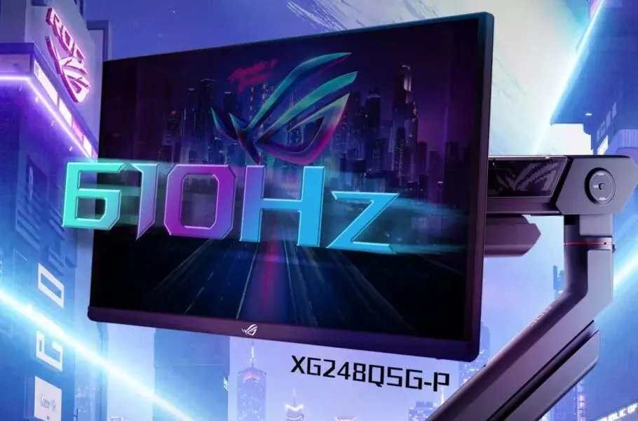 ایسوس از مانیتور ۲۴ اینچی جدیدی با رفرش ریت ۶۱۰ هرتزی رونمایی کرد