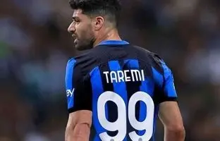 سورپرایز اینتر برای طارمی به زبان فارسی + عکس