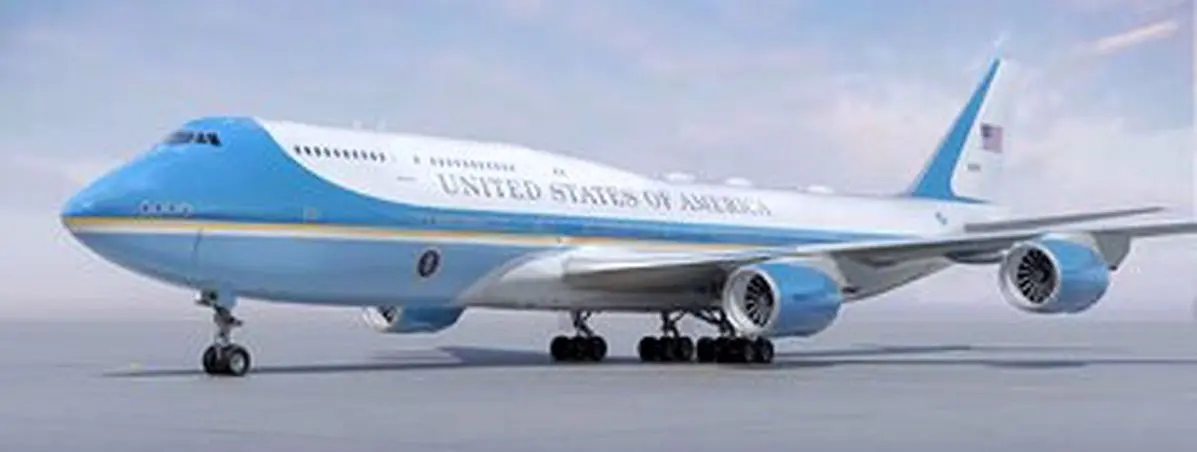 ( عکس) هواپیمای جدید رییس‌جمهور آمریکا