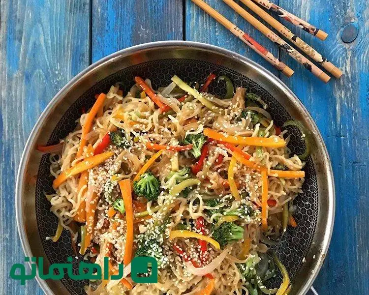 6 غذای ساده، سریع و متفاوت با نودل + رازهای نودل کره ای اصل