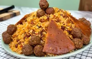 سفرهای خوشمزه؛ در سفر به شهرکرد گردو پلو بخورید + طرز تهیه