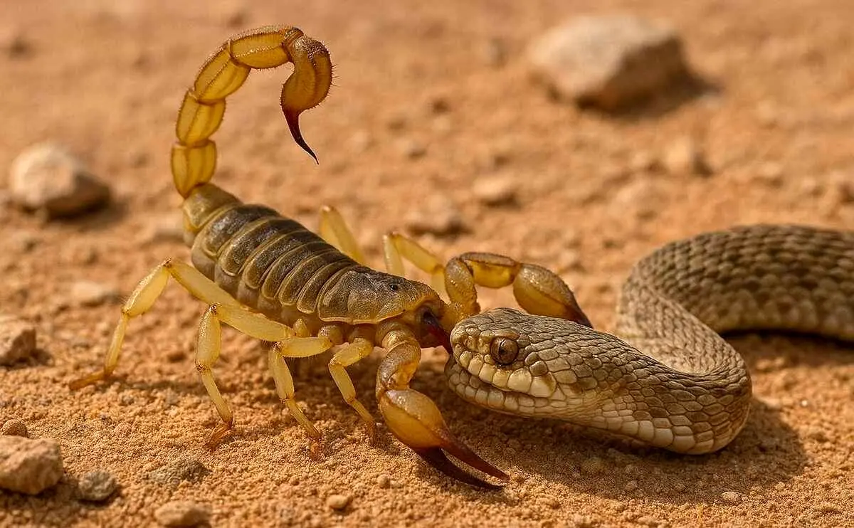 
مار قوی‌تر است یا عقرب و در جنگ تن به تن این دو شکارچی سمی کدام پیروز می‌شود؟
