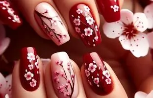 مدل ناخن ترند ۱۴۰۴؛ 8 مدل ناخن گلی و بهاری برای استایلی فانتزی