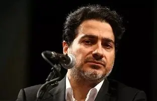 همایون شجریان: خانم گلاب آدینه را خیلی دوست دارم و .../ لحظه‌ جایزه گرفتن همایون در جشن حافظ + ویدئو