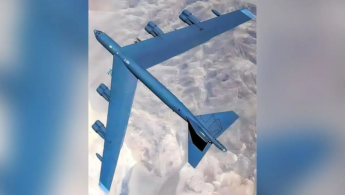 تصویری متفاوت از بمب افکن راهبردی بی-52 