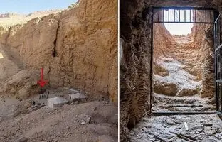 کشف تاریخی در مصر؛ مقبره گمشده فرعون باستانی پس از ۳۵۰۰ سال پیدا شد + ویدئو
