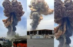 انفجار بندر عباس و راز ابر قارچی /چرا دود به شکل قارچ درآمد؟