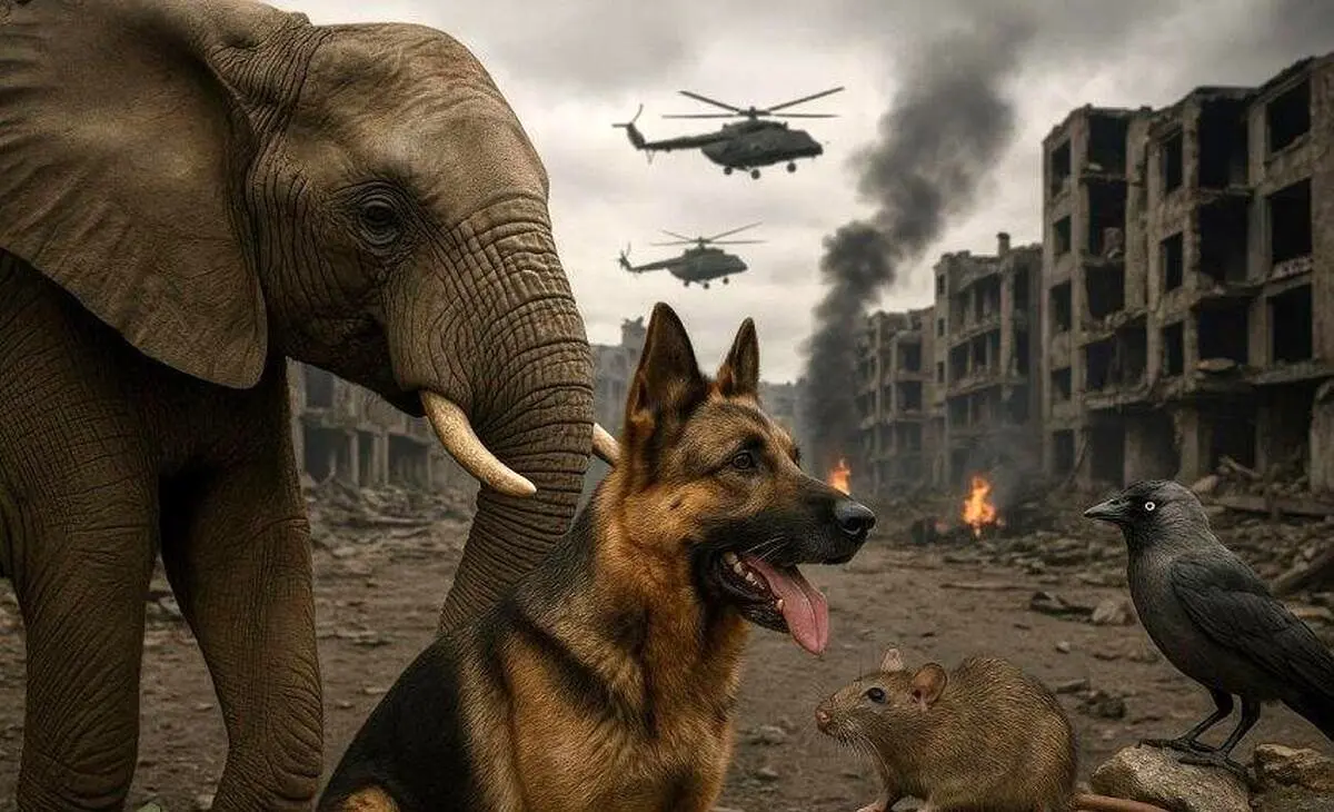 پیش‌بینی جنگ توسط حیوانات؛ کدام حیوانات سریع‌تر از همه جنگ را پیش‌بینی می‌کنند؟
