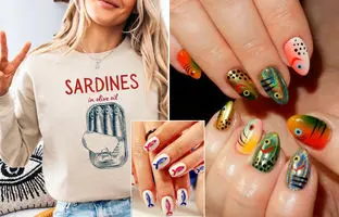 ترند ناخن ساردینی؛ برداشت خلاقانه نسل Z از استایل ماهیگیری برای تابستان