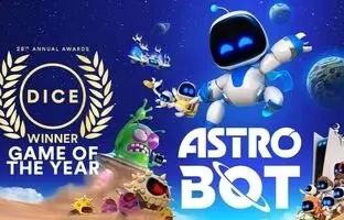 بازی Astro Bot جایزه بهترین بازی سال مراسم DICE را به دست آورد