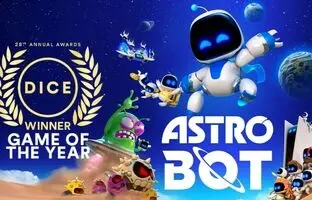 بازی Astro Bot جایزه بهترین بازی سال مراسم DICE را به دست آورد