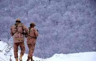 یخ زدن مرزبان جوان در سرمای منفی ۱۸ درجه/ حادثه دلخراش در مرز کردستان